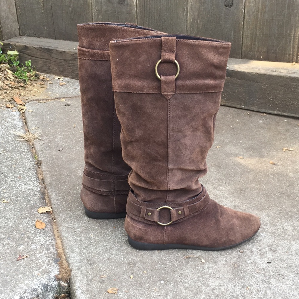 Suede boots by White Mountain!